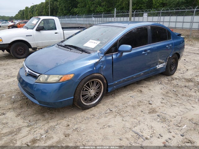2006 Honda Civic Lx მანქანა იყიდება აუქციონზე, vin: 1HGFA16586L034115, აუქციონის ნომერი: 44997824