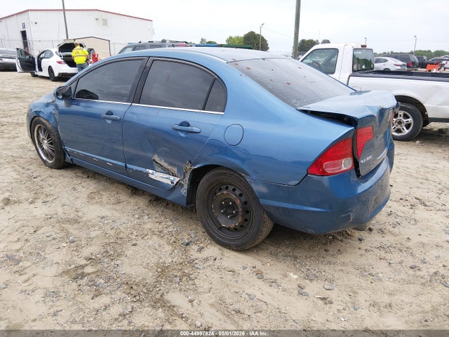 2006 Honda Civic Lx მანქანა იყიდება აუქციონზე, vin: 1HGFA16586L034115, აუქციონის ნომერი: 44997824