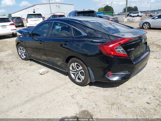 2016 Honda Civic Lx მანქანა იყიდება აუქციონზე, vin: 19XFC2F59GE047075, აუქციონის ნომერი: 44997845