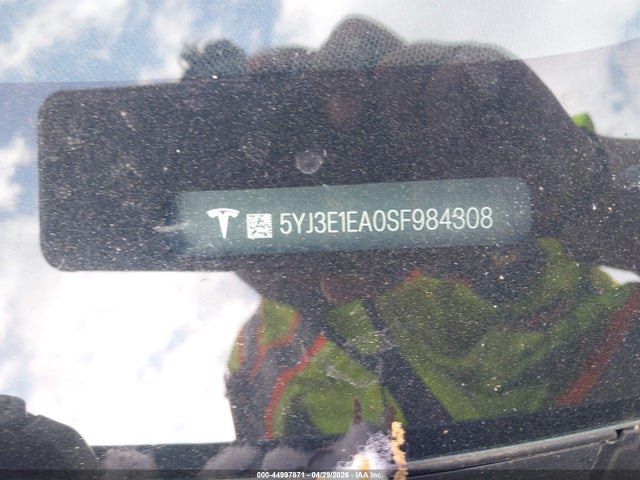 Aukcja sprzedaży 2025 Tesla Model 3 Long Range Rear-wheel Drive/standard Rear-wheel Drive, vin: 5YJ3E1EA0SF984308, numer aukcji: 44997871