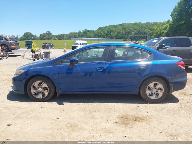 44997884 :رقم المزاد ، 19XFB2F58EE077605 vin ، 2014 Honda Civic Lx مزاد بيع