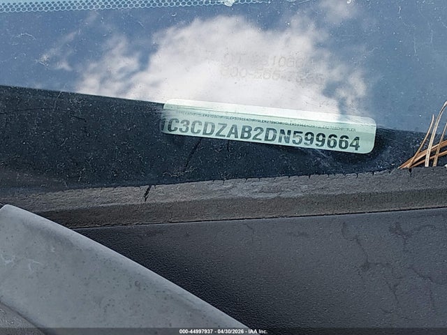 Продажа на аукционе авто 2013 Dodge Avenger, vin: 1C3DZAB2DN599664, номер лота: 44997937