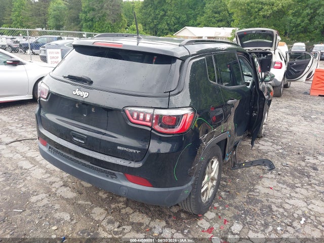 2017 Jeep New Compass Sport Fwd მანქანა იყიდება აუქციონზე, vin: 3C4NJCAB6HT605868, აუქციონის ნომერი: 44998051