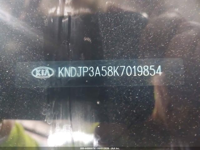 44998074 :رقم المزاد ، KNDJP3A58K7019854 vin ، 2019 Kia Soul + مزاد بيع