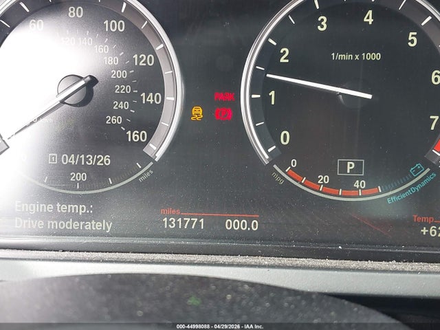 44998088 :رقم المزاد ، WBAKC6C54BC394935 vin ، 2011 Bmw 750i Xdrive مزاد بيع
