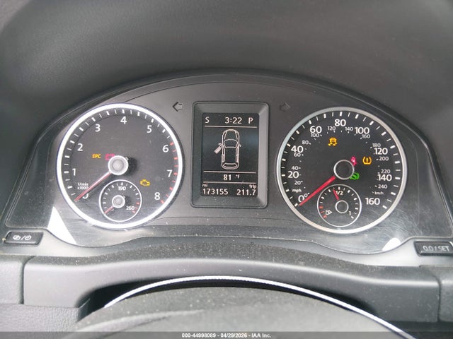44998089 :رقم المزاد ، WVGAV3AX6EW071867 vin ، 2014 Volkswagen Tiguan S مزاد بيع