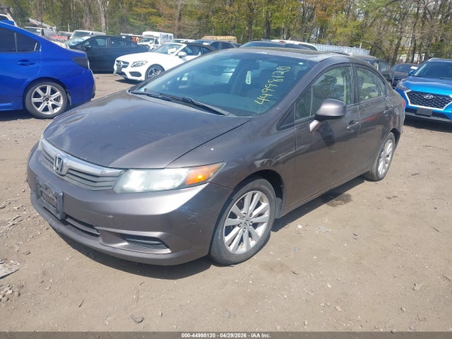 44998120 :رقم المزاد ، 2HGFB2F92CH539257 vin ، 2012 Honda Civic Ex-l مزاد بيع