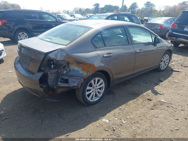 44998120 :رقم المزاد ، 2HGFB2F92CH539257 vin ، 2012 Honda Civic Ex-l مزاد بيع
