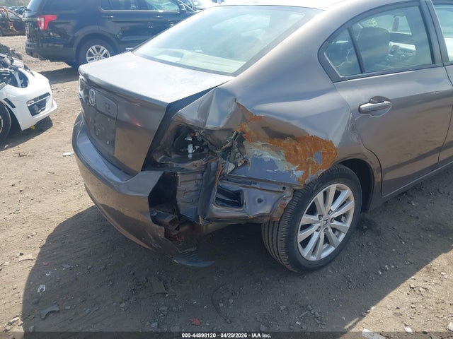 44998120 :رقم المزاد ، 2HGFB2F92CH539257 vin ، 2012 Honda Civic Ex-l مزاد بيع