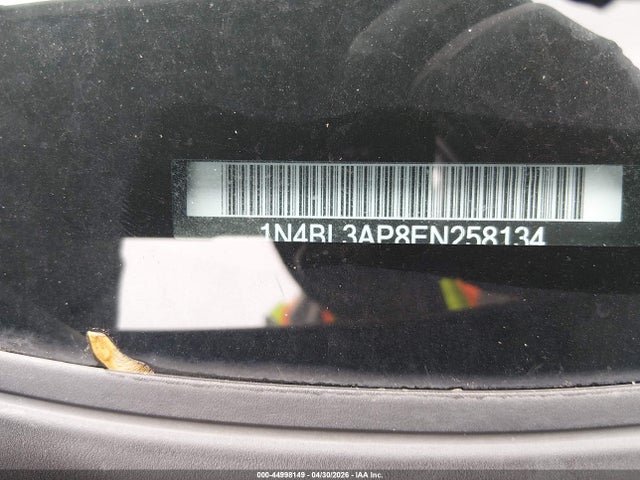Aukcja sprzedaży 2014 Nissan Altima 3.5 S/3.5 Sl/3.5 Sv, vin: 1N4BL3AP8EN258134, numer aukcji: 44998149