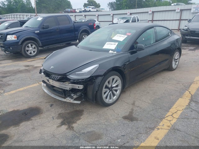 44998158 :رقم المزاد ، 5YJ3E1EA9MF042700 vin ، 2021 Tesla Model 3 Standard Range Plus Rear-wheel Drive مزاد بيع