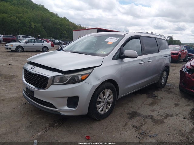 44998208 :رقم المزاد ، KNDMB5C18G6090857 vin ، 2016 Kia Sedona Lx مزاد بيع