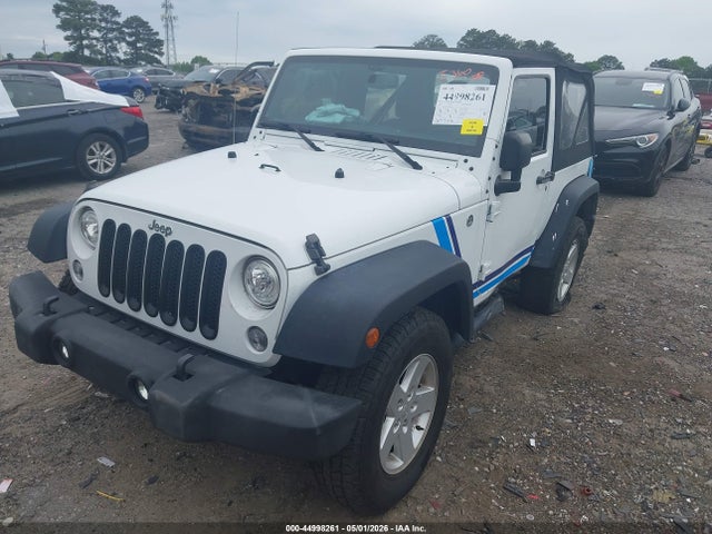Продажа на аукционе авто 2017 Jeep Wrangler Sport 4x4, vin: 1C4AJWAG6HL671358, номер лота: 44998261