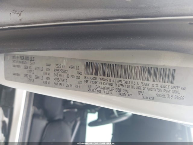 Продажа на аукционе авто 2017 Jeep Wrangler Sport 4x4, vin: 1C4AJWAG6HL671358, номер лота: 44998261