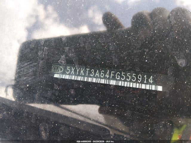 44998300 :رقم المزاد ، 5XYKT3A64FG555914 vin ، 2015 Kia Sorento Lx مزاد بيع
