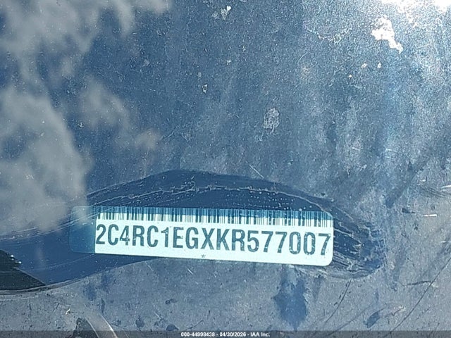 Aukcja sprzedaży 2019 Chrysler Pacifica Touring L Plus, vin: 2C4RC1EGXKR577007, numer aukcji: 44998438