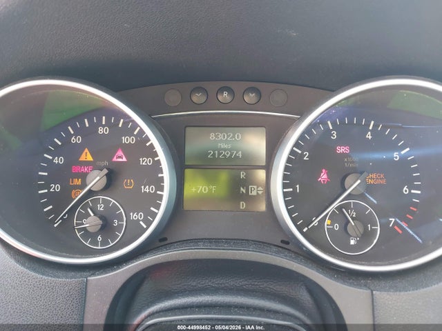 Продаж на аукціоні авто 2008 Mercedes-benz Ml 350 4matic, vin: 4JGBB86E78A363448, номер лоту: 44998452