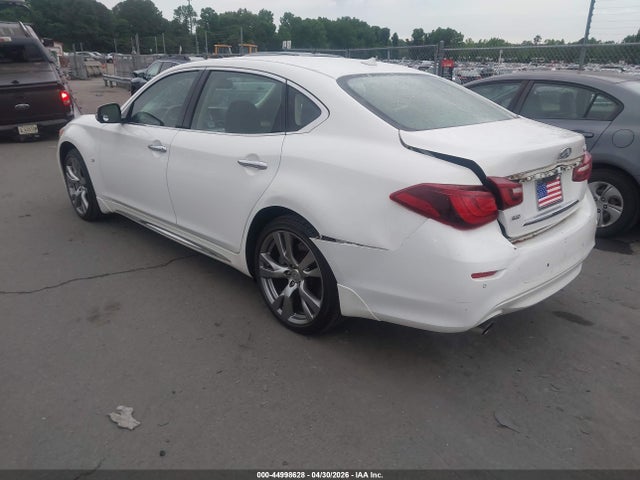 Продажа на аукционе авто 2015 Infiniti Q70l 3.7x, vin: JN1BY1PR4FM831694, номер лота: 44998628
