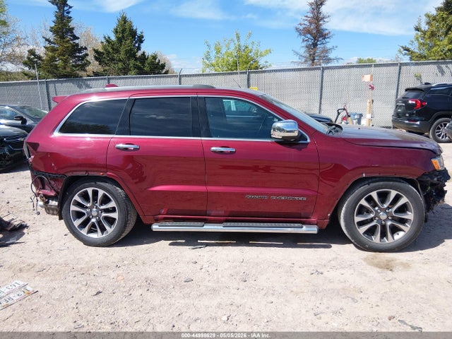 44998629 :رقم المزاد ، 1C4RJFCG7JC259861 vin ، 2018 Jeep Grand Cherokee Overland 4x4 مزاد بيع