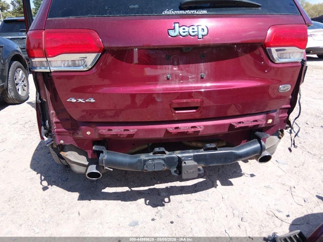 44998629 :رقم المزاد ، 1C4RJFCG7JC259861 vin ، 2018 Jeep Grand Cherokee Overland 4x4 مزاد بيع