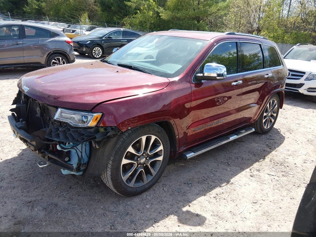 44998629 :رقم المزاد ، 1C4RJFCG7JC259861 vin ، 2018 Jeep Grand Cherokee Overland 4x4 مزاد بيع