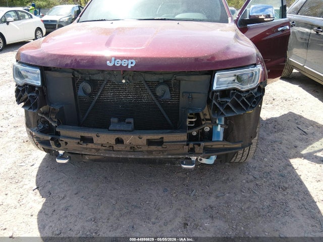 44998629 :رقم المزاد ، 1C4RJFCG7JC259861 vin ، 2018 Jeep Grand Cherokee Overland 4x4 مزاد بيع