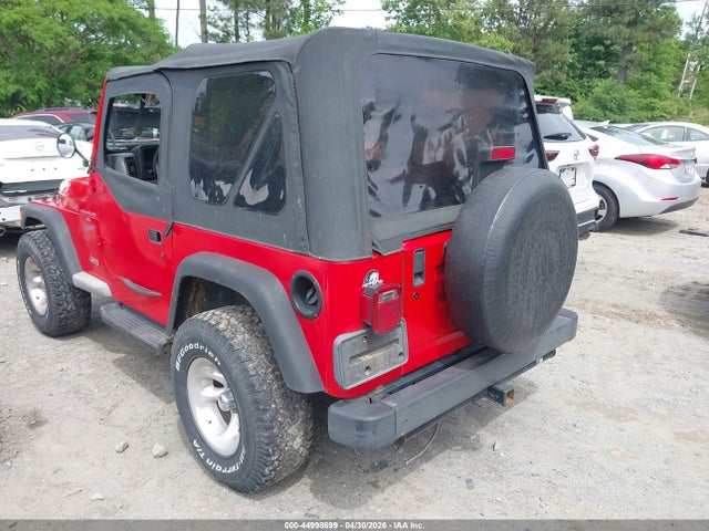 1997 Jeep Wrangler Sport მანქანა იყიდება აუქციონზე, vin: 1J4FY19S9VP463082, აუქციონის ნომერი: 44998699