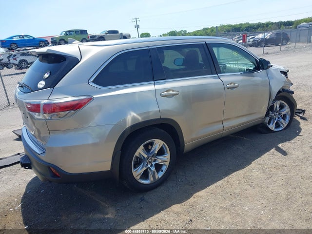 Продажа на аукционе авто 2016 Toyota Highlander Limited V6, vin: 5TDDKRFH6GS326048, номер лота: 44998710