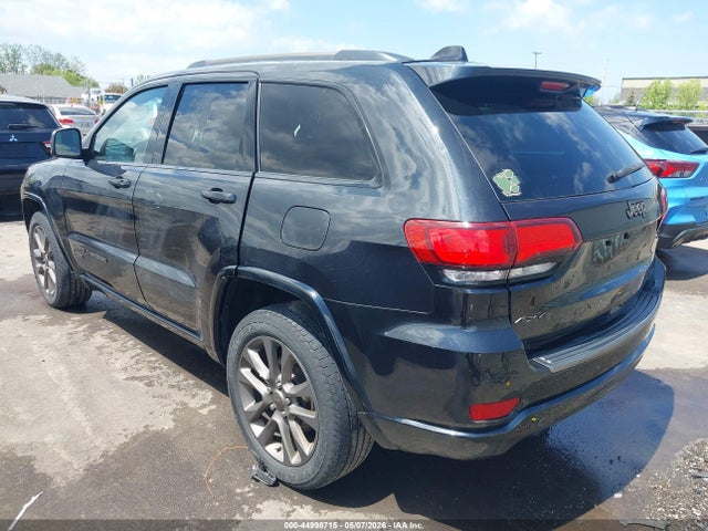 Продаж на аукціоні авто 2016 Jeep Grand Cherokee Limited 75th Anniversary, vin: 1C4RJFBG0GC404605, номер лоту: 44998715