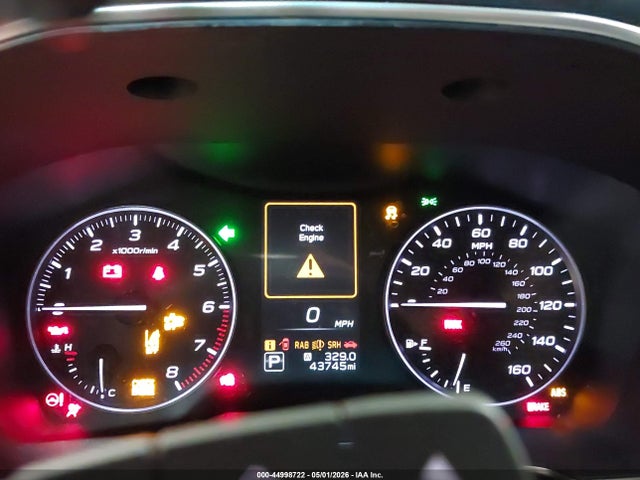 2022 Subaru Outback Onyx Edition Xt მანქანა იყიდება აუქციონზე, vin: 4S4BTGLD7N3246228, აუქციონის ნომერი: 44998722