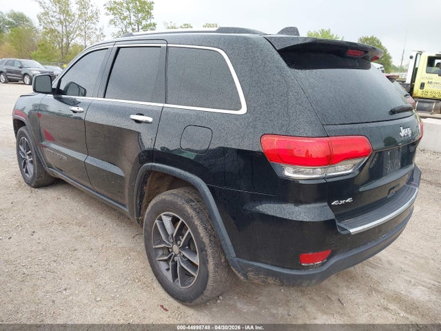 Продажа на аукционе авто 2017 Jeep Grand Cherokee Limited 4x4, vin: 1C4RJFBG5HC902090, номер лота: 44998748