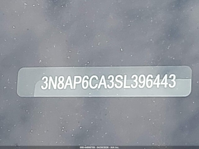 Продаж на аукціоні авто 2025 Nissan Kicks Sv Fwd, vin: 3N8AP6CA3SL396443, номер лоту: 44998789
