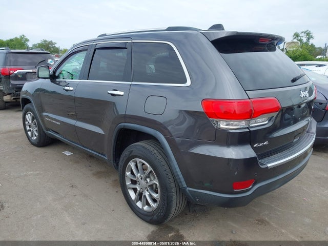 Aukcja sprzedaży 2016 Jeep Grand Cherokee Limited, vin: 1C4RJFBG9GC367697, numer aukcji: 44998814