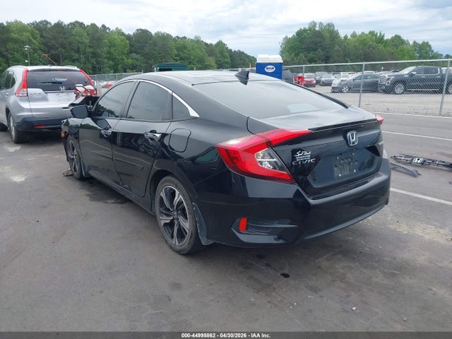 2016 Honda Civic Touring მანქანა იყიდება აუქციონზე, vin: 19XFC1F93GE203060, აუქციონის ნომერი: 44998862
