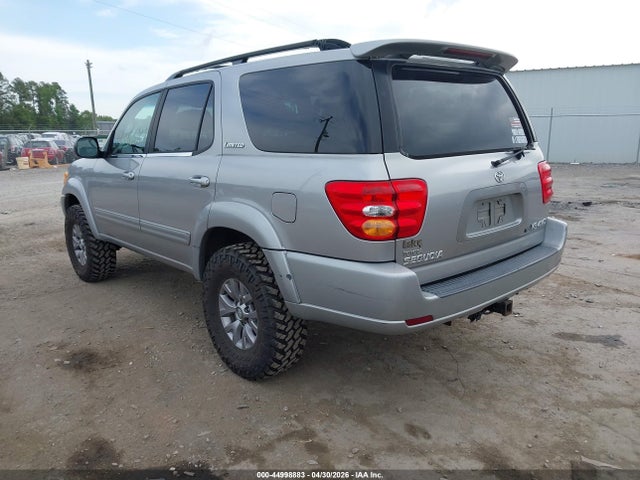 44998883 :رقم المزاد ، 5TDBT48A81S039017 vin ، 2001 Toyota Sequoia Limited V8 مزاد بيع