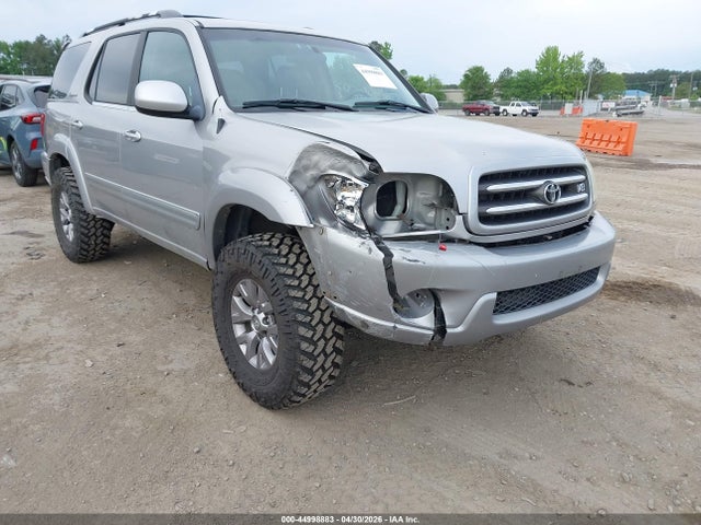 44998883 :رقم المزاد ، 5TDBT48A81S039017 vin ، 2001 Toyota Sequoia Limited V8 مزاد بيع