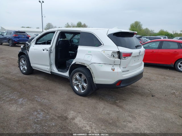 Toyota Highlander Limited V6 2015 5TDDKRFH8FS173011 Image 3