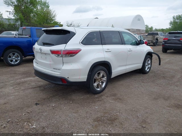 Toyota Highlander Limited V6 2015 5TDDKRFH8FS173011 Image 4