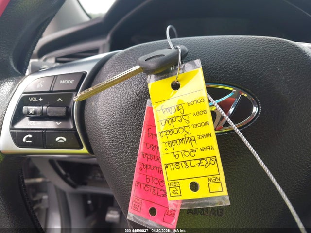 Aukcja sprzedaży 2019 Hyundai Sonata Se, vin: 5NPE24AF2KH781216, numer aukcji: 44999037