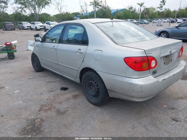 2003 Toyota Corolla Le მანქანა იყიდება აუქციონზე, vin: 2T1BR32E03C107570, აუქციონის ნომერი: 44999044