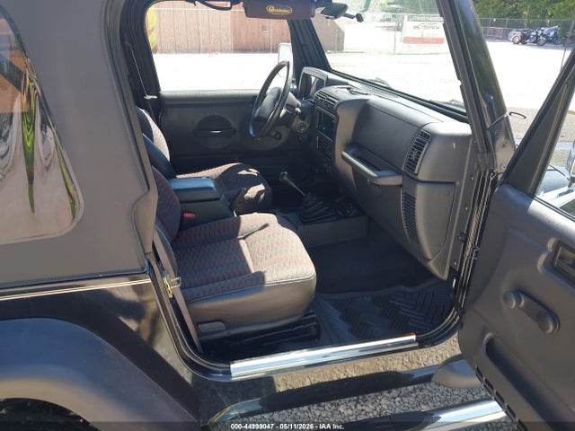 1999 Jeep Wrangler Sport მანქანა იყიდება აუქციონზე, vin: 1J4FY19S0XP452183, აუქციონის ნომერი: 44999047