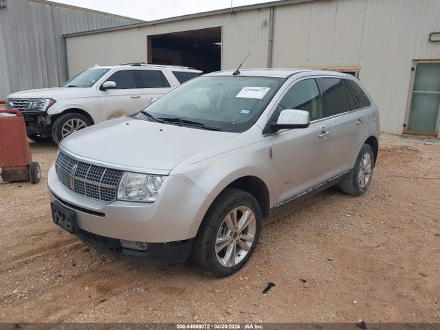 2010 Lincoln Mkx მანქანა იყიდება აუქციონზე, vin: 2LMDJ8JC0ABJ27126, აუქციონის ნომერი: 44999072