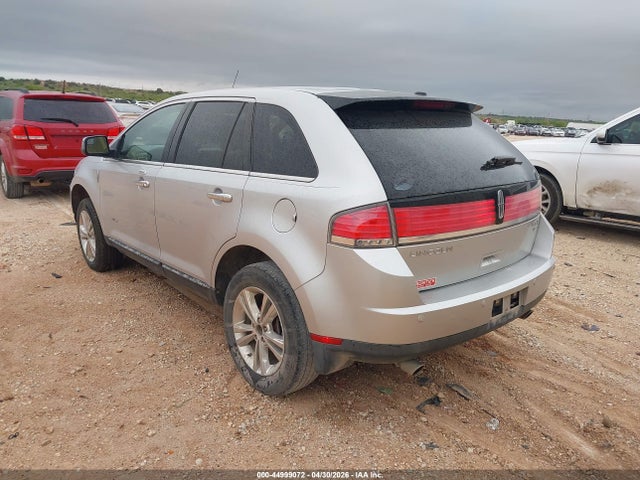 2010 Lincoln Mkx მანქანა იყიდება აუქციონზე, vin: 2LMDJ8JC0ABJ27126, აუქციონის ნომერი: 44999072