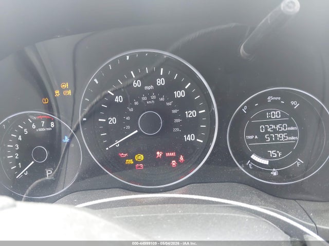 2022 Honda Hr-v Awd Lx მანქანა იყიდება აუქციონზე, vin: 3CZRU6H36NM761689, აუქციონის ნომერი: 44999109