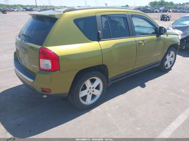 2012 Jeep Compass Limited მანქანა იყიდება აუქციონზე, vin: 1C4NJCCB4CD702577, აუქციონის ნომერი: 44999172