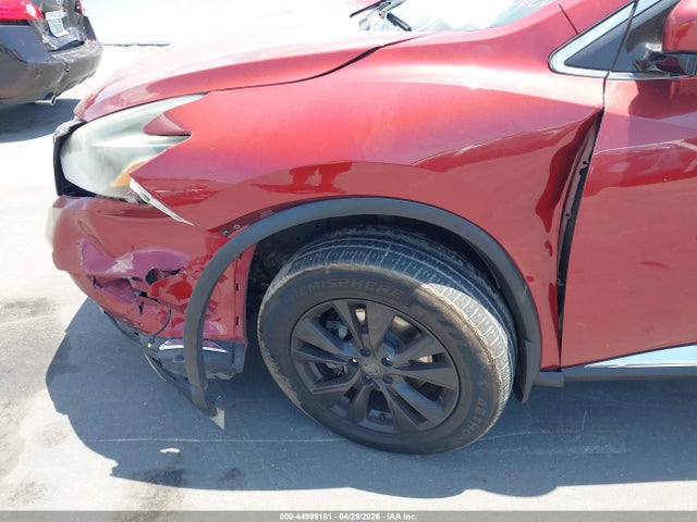 44999181 :رقم المزاد ، 5N1AZ2MH1JN185424 vin ، 2018 Nissan Murano Sv مزاد بيع