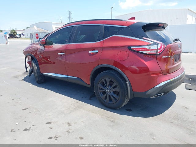 44999181 :رقم المزاد ، 5N1AZ2MH1JN185424 vin ، 2018 Nissan Murano Sv مزاد بيع