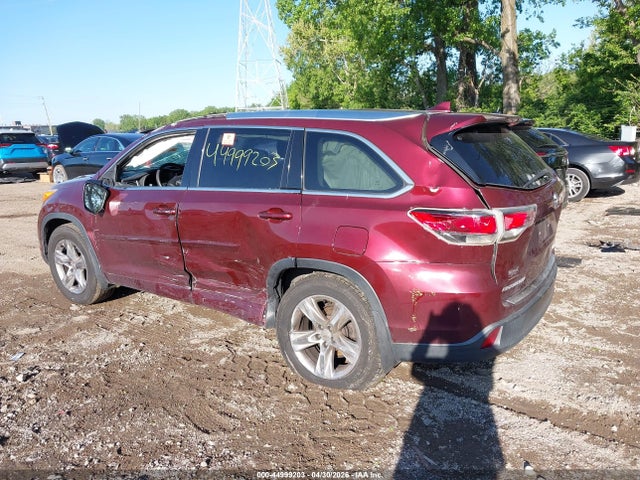 Aukcja sprzedaży 2014 Toyota Highlander Limited Platinum V6, vin: 5TDDKRFH9ES030664, numer aukcji: 44999203