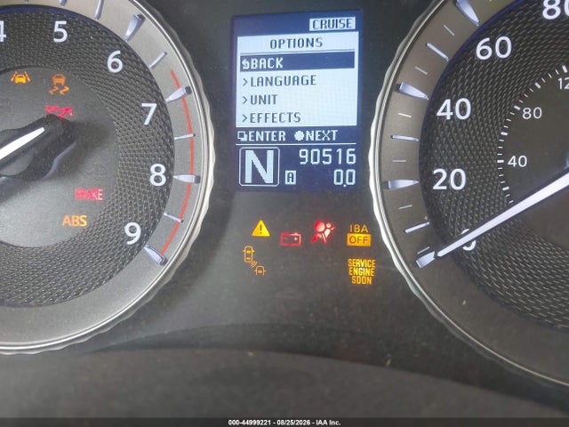 Продажа на аукционе авто 2011 Infiniti M56, vin: JN1AY1AP4BM520358, номер лота: 44999221