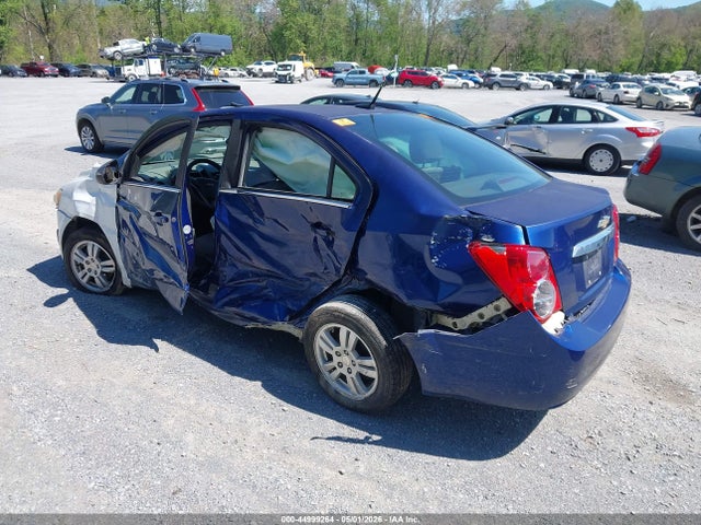 Продажа на аукционе авто 2013 Chevrolet Sonic Lt Manual, vin: 1G1JD5SH0D4200845, номер лота: 44999264